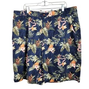 Tommy Bahama Floral Pineapple Beach Surf Vacation Board Shorts Men's Size 40